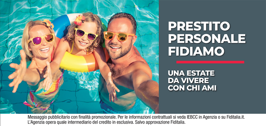 Agenzia Gruppo Sizzi Srl Fiditalia | Brindisi, Taranto, Manduria, Ostuni, Martina Franca, Monopoli | Prestito Personale Fidiamo - Ti aspettiamo per realizzare i tuoi progetti. Messaggio pubblicitario con finalità promozionale. Per le informazioni contrattuali si veda IEBCC in Agenzia o su Fiditalia.it. L’Agenzia opera quale intermediario del credito in esclusiva. Salvo approvazione Fiditalia.